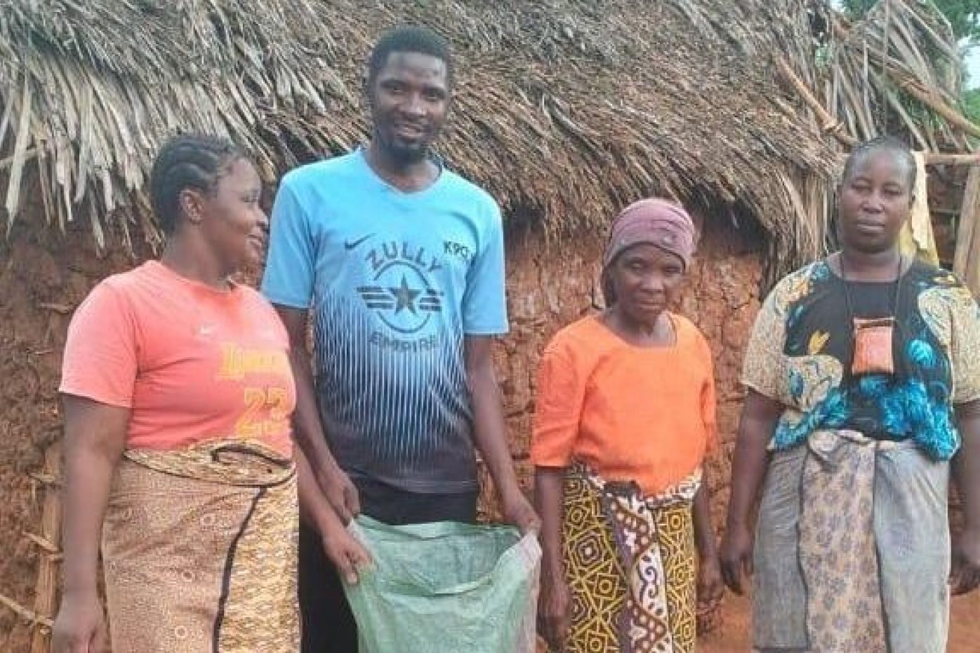 Kerstvoedselpakket family Michael Jira 2024