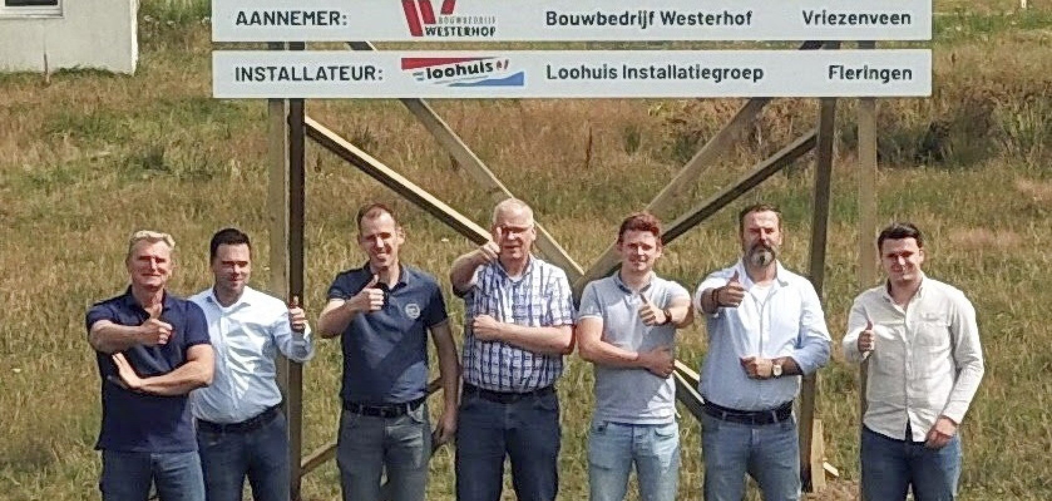 Neubau auf dem Gewerbepark Oosterweilanden in Vriezenveen