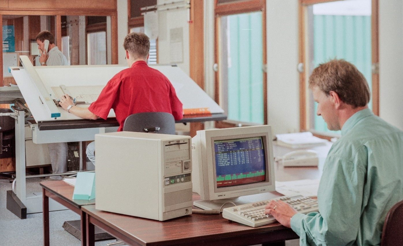 Aanschaf van de eerste computer